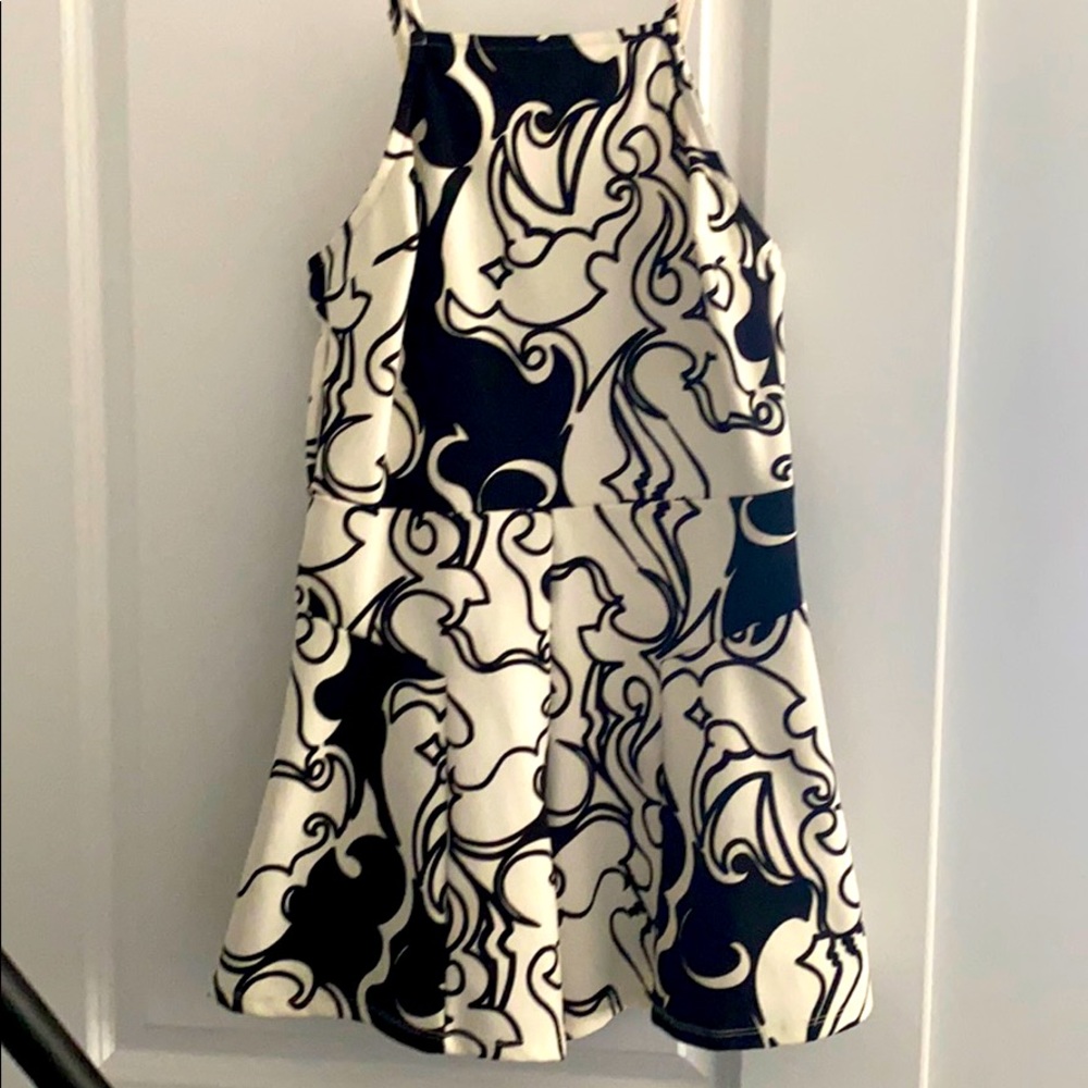 Topshop Romper - Black & White, US size 8